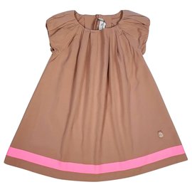 Baby Dior-Dresses-Light brown
