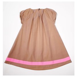 Baby Dior-Dresses-Light brown