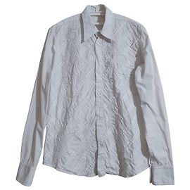 Iceberg White Cotton Shirt L White