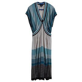 Robe en viscose Banana Republic Multicolore