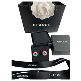 Chanel Earrings Pink