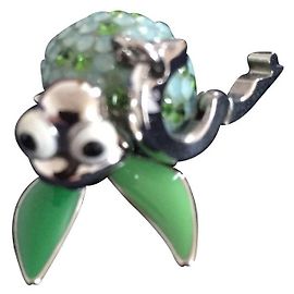Swarovski Pendentif tortue Vert clair