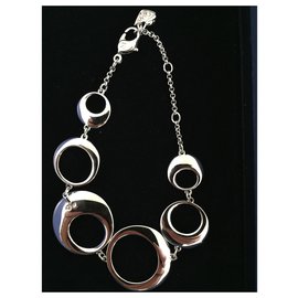 Swarovski-Silver bracelet-Silvery