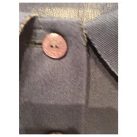 Hermès-Tops-Navy blue