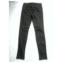 J Brand-jeans-Noir,Marron foncé