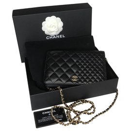 Chanel-Limitado con tarjeta, Caja, Bolsa de polvo-Negro