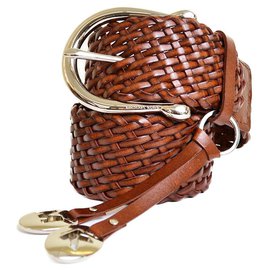 Michael Kors Ceintures Marron Doré