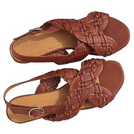 SéZane Sandalen Schokolade