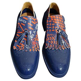 Vivienne Westwood Mocassins Bleu Multicolore