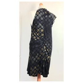 Balenciaga-Balenciaga Elegant Cocktail Dress-Black