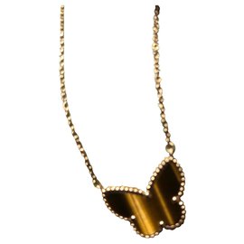 Van Cleef & Arpels Butterfly Alhambra upperr's eye Light brown