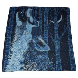 Autre Marque-Men Scarves-Blue