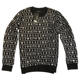 Versace-Sweaters-Black