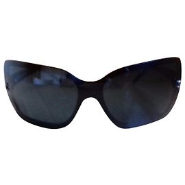 Gafas de sol Chanel negras de plástico Negro