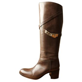 Sartore-Riding boots-Khaki