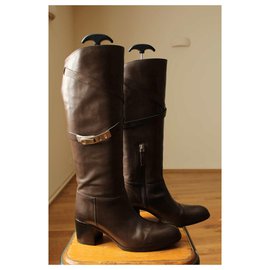 Sartore-Riding boots-Khaki