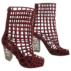 Yves Saint Laurent Botines Burdeos