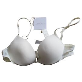 La Perla Push-Up Korb-BH Weiß Polyamid Weiß