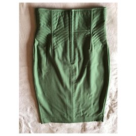 Jean Paul Gaultier-Jean Paul Gaultier Corset Skirt-Green