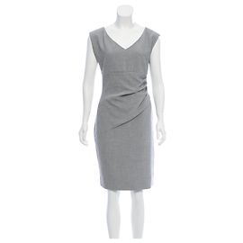 Vestido Bevin gris Diane Von Furstenberg Gris