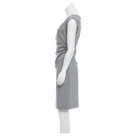 Diane Von Furstenberg-Grey Bevin dress-Grey