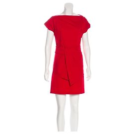 Diane von Furstenberg Heaton Red Mini Dress Red