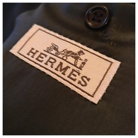 Hermès-Chaqueta Hermes-Negro