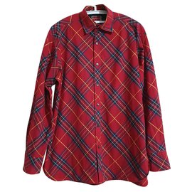 Tommy Hilfiger-chemises-Rouge,Multicolore