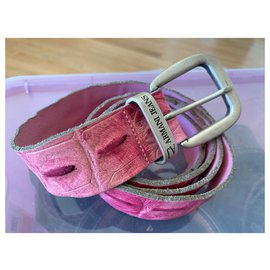Armani Jeans-Belts-Pink