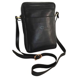 Longchamp-Bags Briefcases-Black
