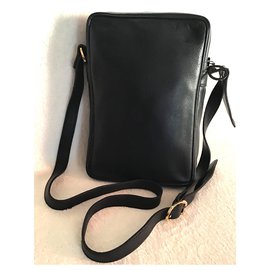 Longchamp-Bags Briefcases-Black