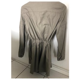 Comptoir Des Cotonniers-Coats, Outerwear-Khaki
