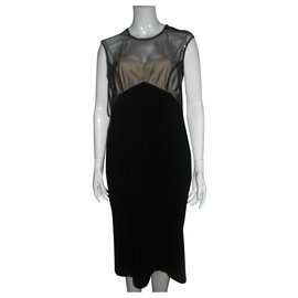 Diane Von Furstenberg-Suri dress-Black,Cream