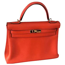 Hermès-Kelly 32-Naranja