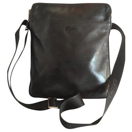 lacoste man bag black