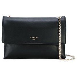 Lanvin-Lanvin Black Sugar Crossbody Bag-Black