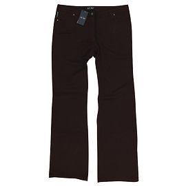 ARMANI JEANS Jeans rectos de pierna T33 nuevo con etiquetas Chocolate