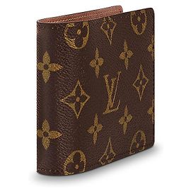Cartera Louis Vuitton Multiple Man Castaño