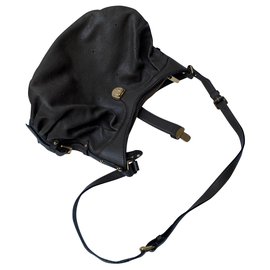 Louis Vuitton-Shoulder bag and adjustable shoulder strap-Grey