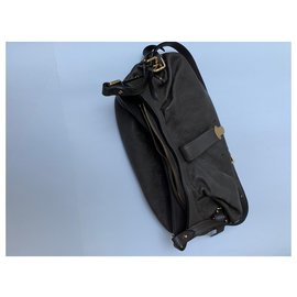 Louis Vuitton-Sac porté épaule et bandoulière modulable-Gris