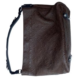 Louis Vuitton-Antheia Hobo handbag-Dark brown