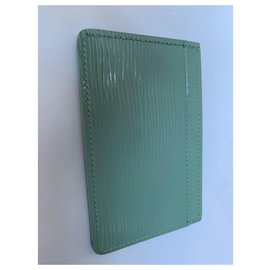 Louis Vuitton-Louis Vuitton card holder-Light green