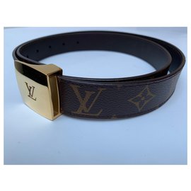 Louis Vuitton-Cintura da uomo Louis Vuitton-Marrone