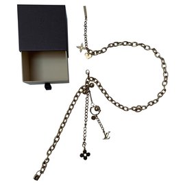 Louis Vuitton-Cinturón joya de mujer louis vuitton-Dorado