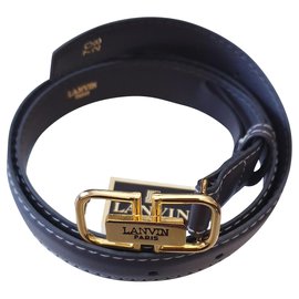 Lanvin-LANVIN NEW Belt-Grey