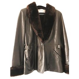 Sprung Frères Chaquetas Marrón oscuro