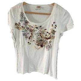Top Kenzo de algodón beige Talla L Beige