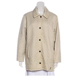 Barbour Flyweight quilted jacket Beige Cream
