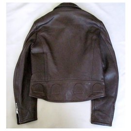 Yves Saint Laurent-Blazers Jackets-Brown