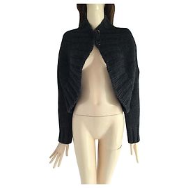 Comme Des Garcons Giacca cardigan Junya Watanabe Nero Grigio antracite